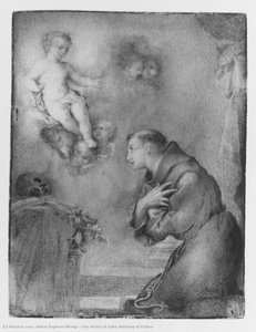 The Vision Of Saint Anthony Of Padua