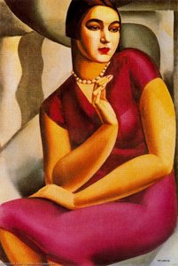 Portrait De La Duchesse De Valmy — Tamara De Lempicka