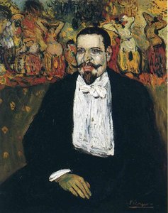 Portrait Of Gustave Coquiot — Pablo Picasso, Early Cubism