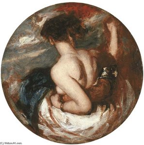 Study For Phaedria And Cymochles On The Idle Lake — William Etty
