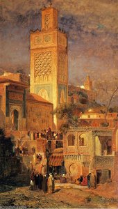 Moorish Mosque Of Sidi Halou Tlemcin [tlemcen], Algeria — Samuel Coleman Junior