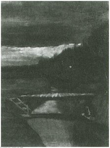 Footbridge Across A Ditch — Vincent Willem Van Gogh, Impressionistic Expressionism