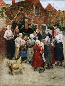 Hurdy Gurdy Man In Zandvoort — Fritz Von Uhde