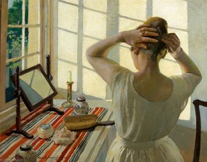 At The Dressing Table — Харолд Харви