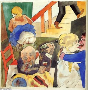 Untitled (3707) — George Grosz