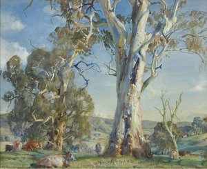 Woodside Pastoral — Hans Heysen