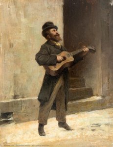 Wandering Musician — Gerolamo Induno