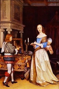 A Lady At Her Toilet — Gerard Ter Borch