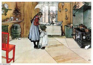The Kitchen — Carl Larsson