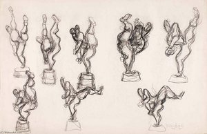 Pitcher (study For Sculpture) — Chaim Gross