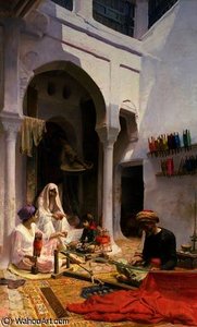 An arab weaver