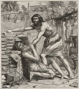 Moses Slaying The Egyptians — Sir Edward John Poynter