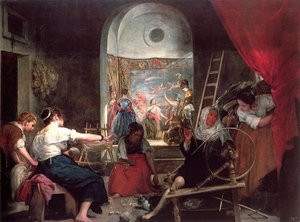 The Fable Of Arachne, Or The Spinners — Diego Velázquez, Baroque Realism