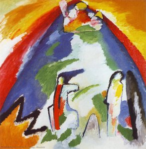 Mountain — Wassily Wassilyevich Kandinsky, Expressionism