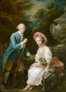 The Prince, And Princess — François Hubert Drouais