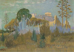 View Of Acropolis — Konstantinos Maleas