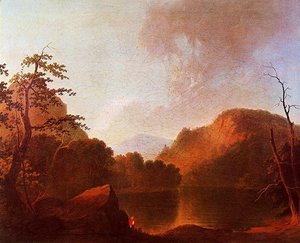 Landscape With Fisherman — George Caleb Bingham