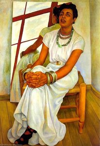 Portrait Of Lupe Marin — Diego Rivera