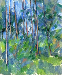 In The Woods 1 — Paul Cézanne
