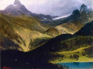 Mountain Landscape — Albert Bierstadt
