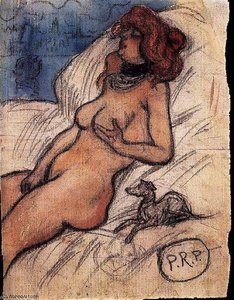 Femme Qui Reve A Venise — Pablo Picasso