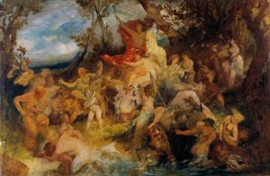Le Triomphe De Bacchus Et D'ariane — Hans Makart