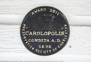 Carolopolis Preservation Award, Seashore Farmers Lodge — Brandon Coffey