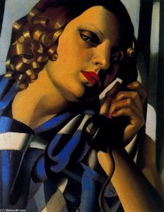 Le Téléphone — Tamara De Lempicka