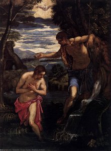 Baptism Of Christ — Jacopo Tintoretto