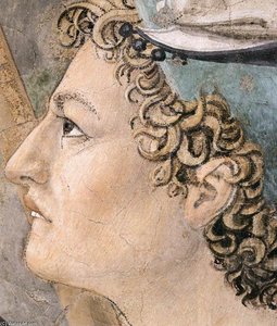 3. Burial Of The Holy Wood (detail) — Piero Della Francesca