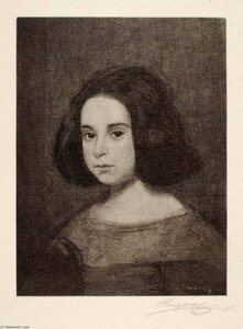 Portrait Of A Young Girl — Henry Wolf