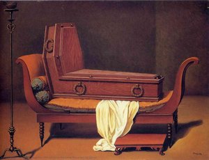 Perspective: Madame Recamier By David — René Magritte