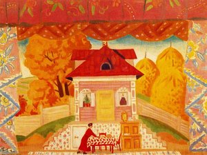 Savely Magara's House — Boris Mikhailovich Kustodiev