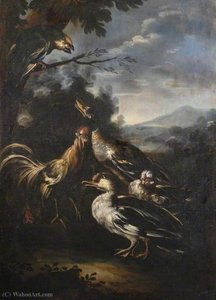 Birds in a Landscape
