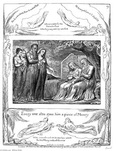 Every Man Also Gave Him A Piece Of Money 2 — William Blake, Romanticism