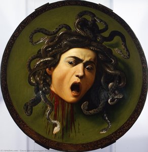 Medusa — Cecco Del Caravaggio (francesco Buoneri), Baroque