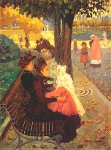 The Tuileries Gardens, Paris — Maurice Brazil Prendergast