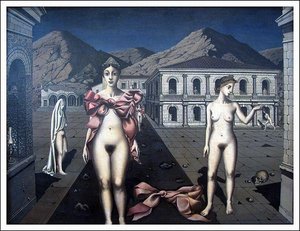 Pink Bows — Paul Delvaux