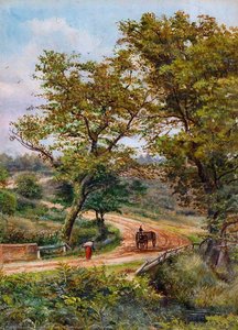 Landscape, Suffolk View — Frederick Davy