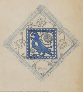 Design For Pincushion For Paula Masó — Rafael Masó I Valentí