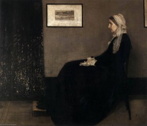 The Artist's Mother — James Abbott Mcneill Whistler, Tonalist Aestheticism