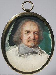 Portrait Of Thomas Hobbes — Samuel Cooper