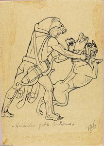 Hercules Gets Cerberus — Paul Manship