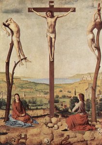Crucifixion — Antonello Di Giovanni Di Antonio (antonello Da Messina)