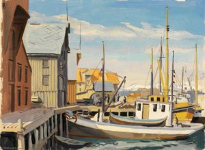Shipping At Tromsø — Stephen Bone