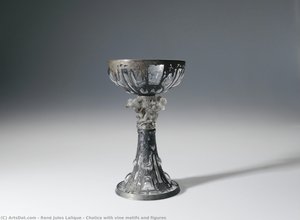 Chalice With Vine Motifs And Figures — René Jules Lalique