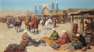 Market Day — Franz Roubaud