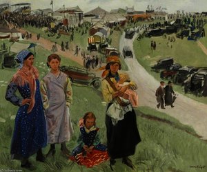Epsom Downs — Dame Laura Knight