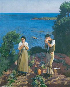 The Potato Harvest — Harold Harvey