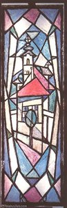 Triple Stained Glass Window Iii — Janos Kmetty